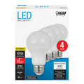 Feit Electric LED A19 E26 40W DL 4PK A45085010KLED/4